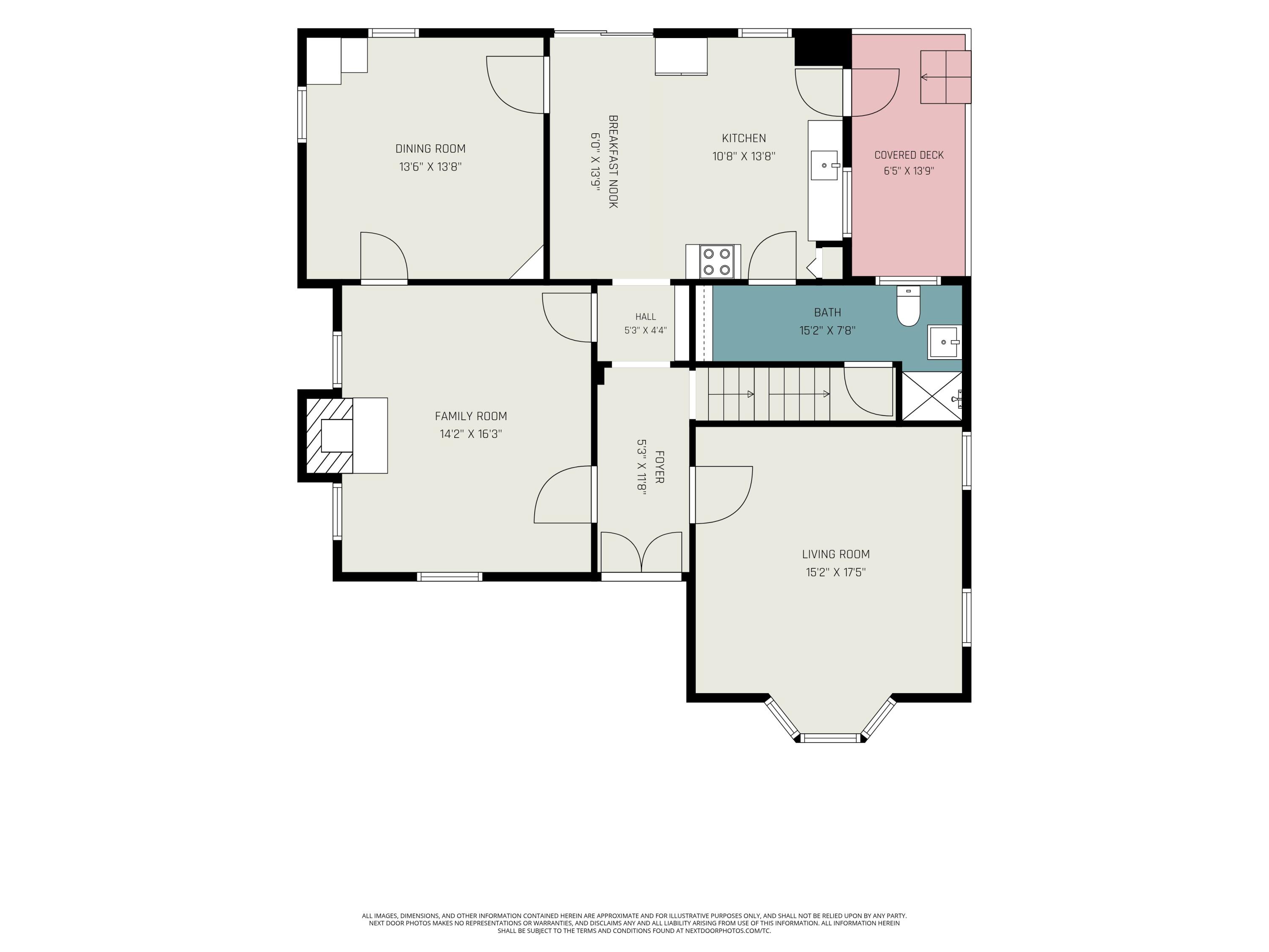 315 East Street Three Rivers, MI 49093 - Photo 19 of 20 Main Floor Plan
