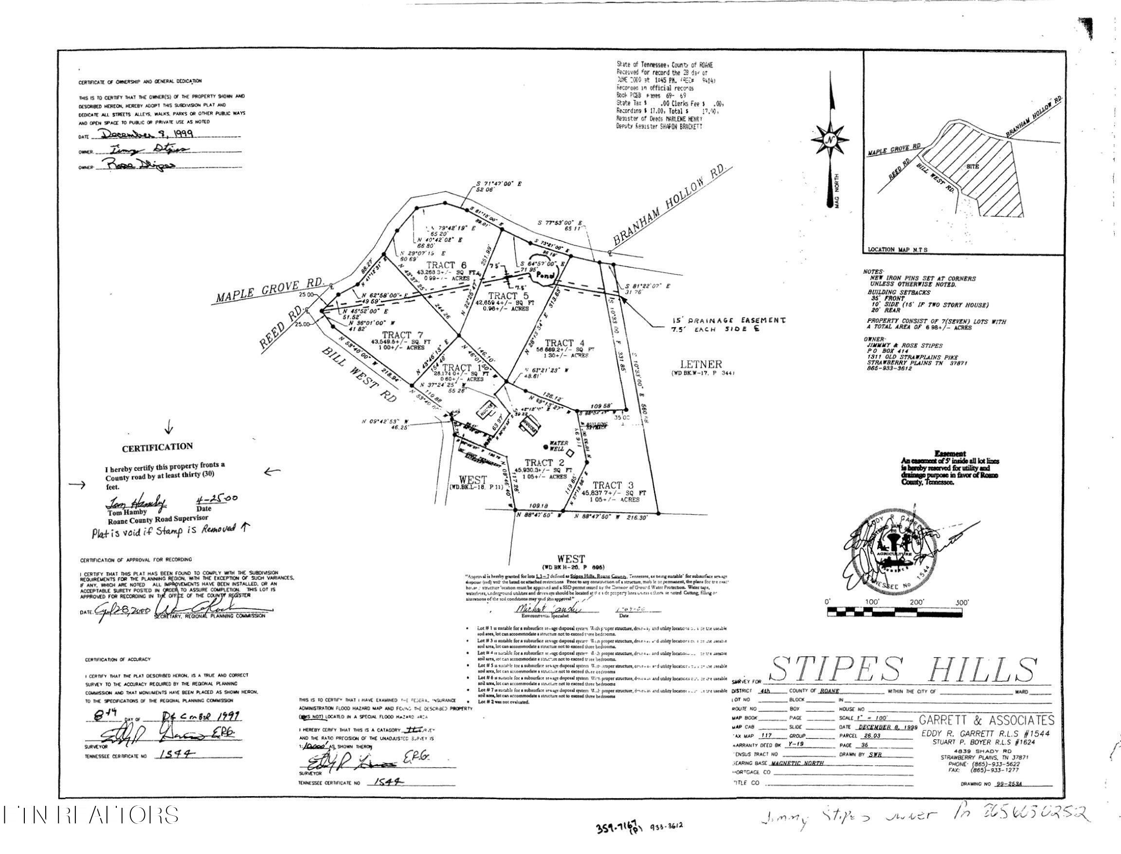 Lot 7 Bill West Road Ten Mile, TN 37880 - Photo 11 of 11 survey bill west