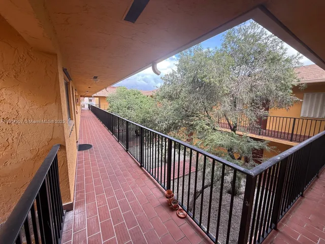 a view of balcony and deck