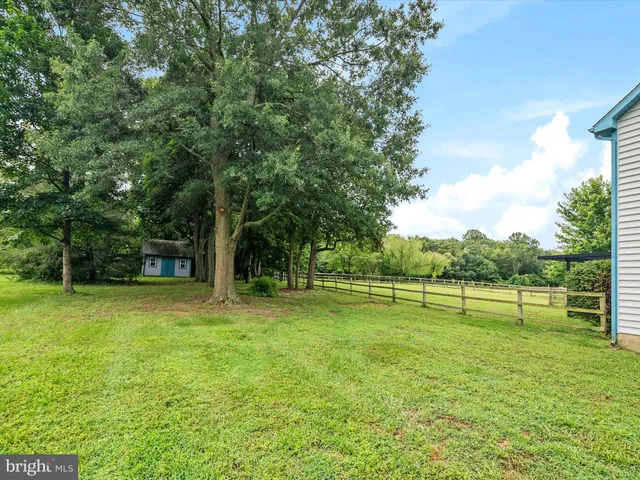 a view of an outdoor space and a yard