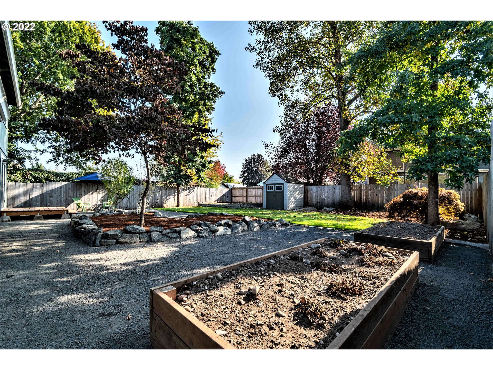 4467 Holly Street Springfield, OR 97478 - Photo 29 of 32 a view of a backyard of the house