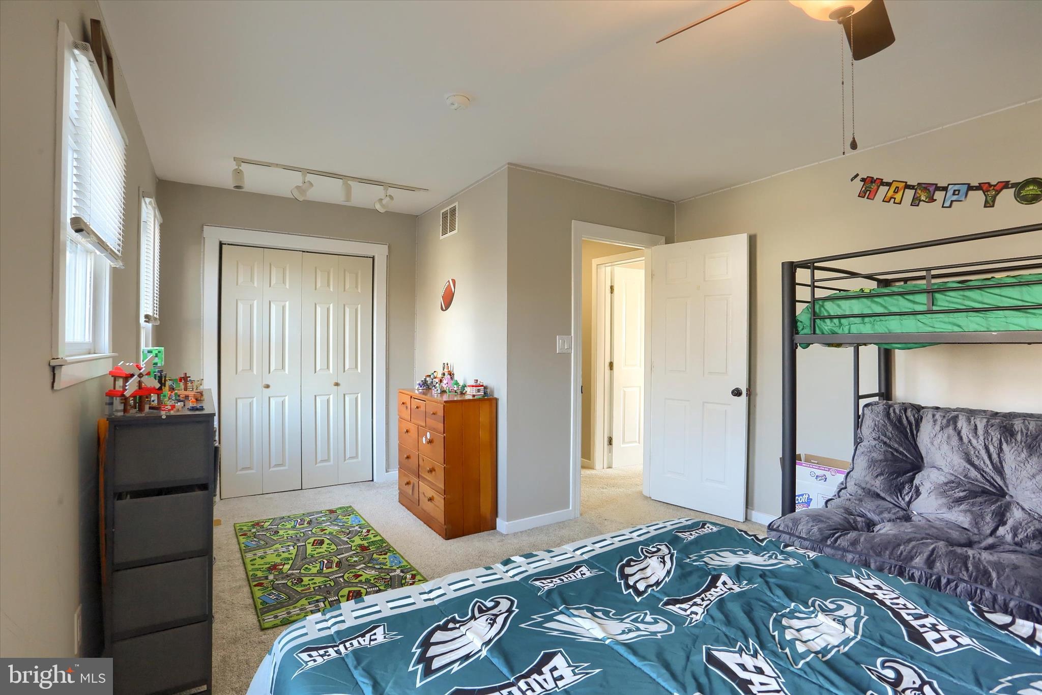 1544 Lafayette Street Lebanon, PA 17042 - Photo 29 of 49 a bedroom with a bed and a mirror