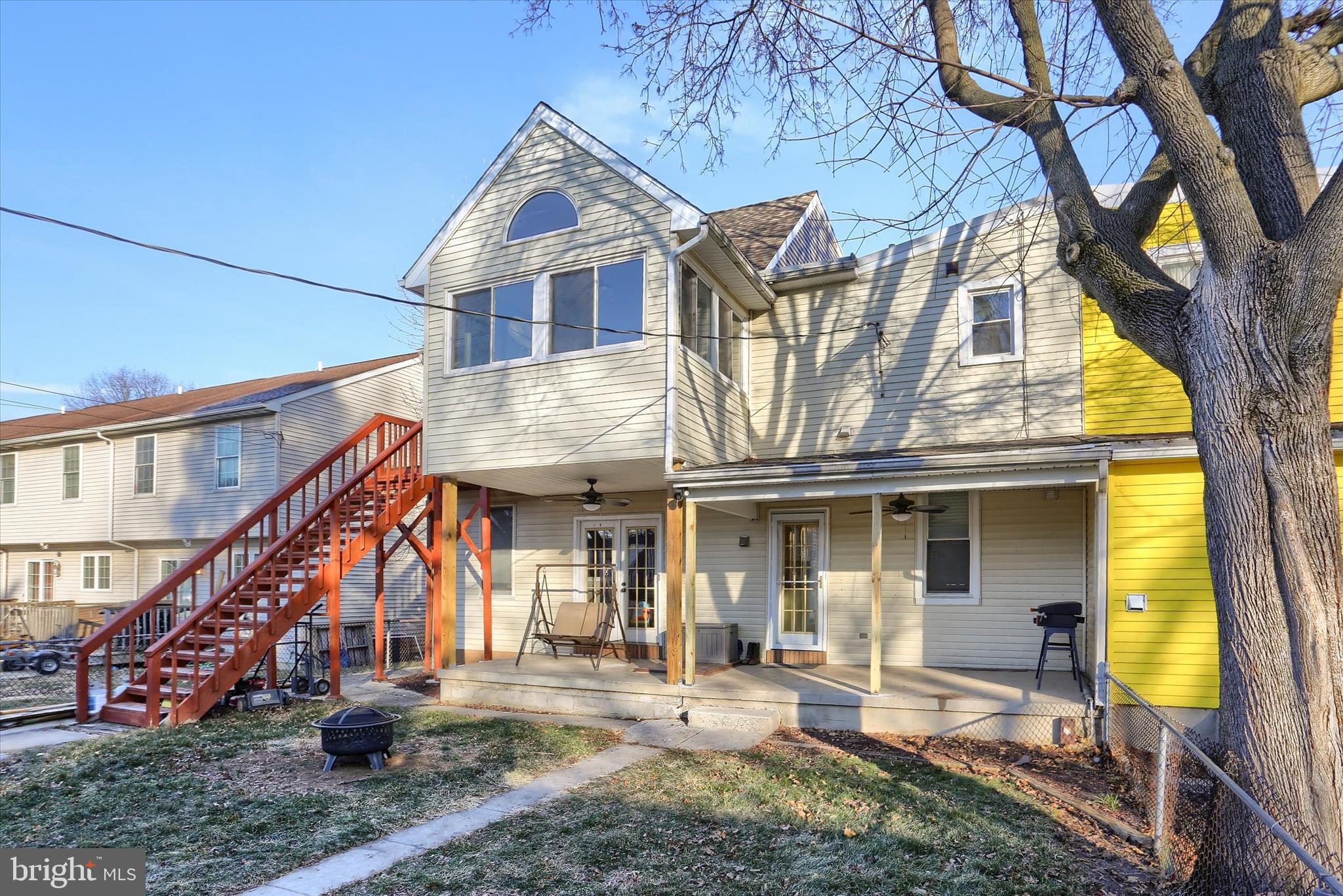 1544 Lafayette Street Lebanon, PA 17042 - Photo 42 of 49 a view of a house with a yard and wooden fence