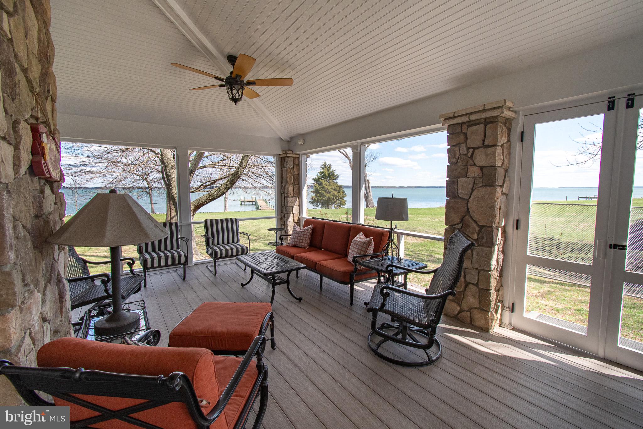 5995 Elston Shore Road Neavitt, MD 21652 - Photo 31 of 42 Serene lakeside porch retreat.