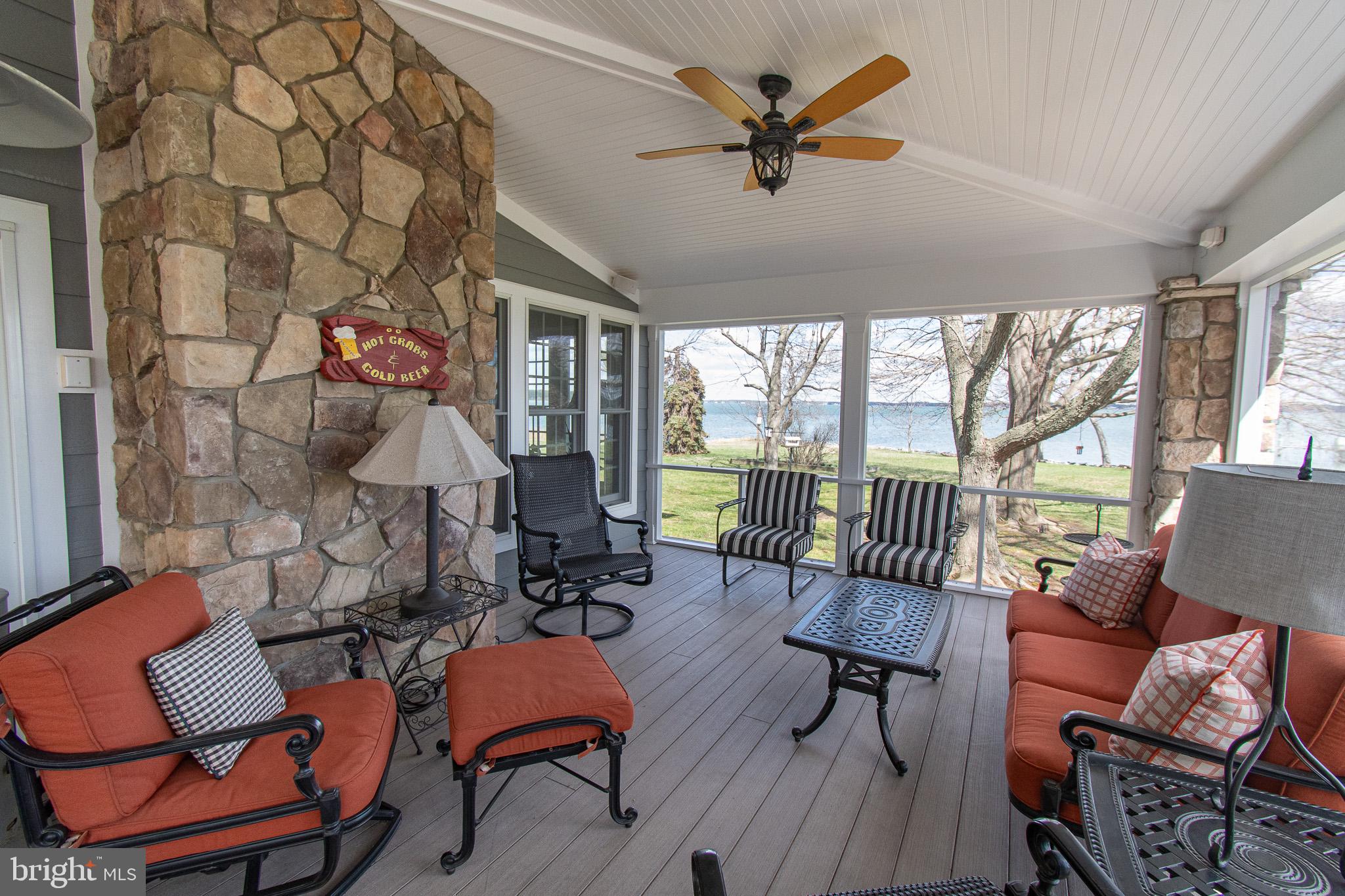 5995 Elston Shore Road Neavitt, MD 21652 - Photo 32 of 42 Serene lakeside porch retreat.