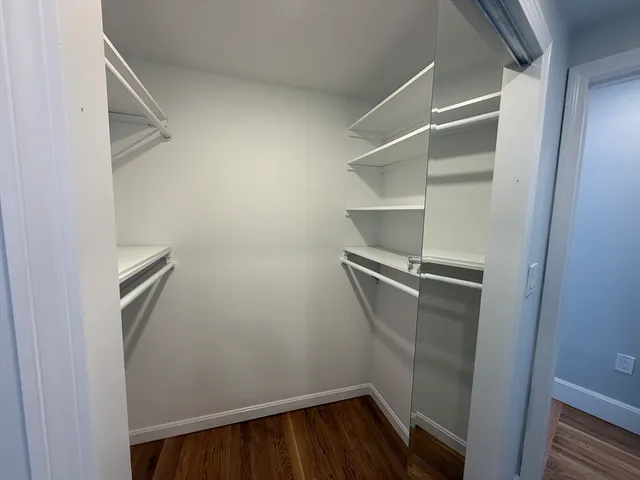 a view of walk in closet