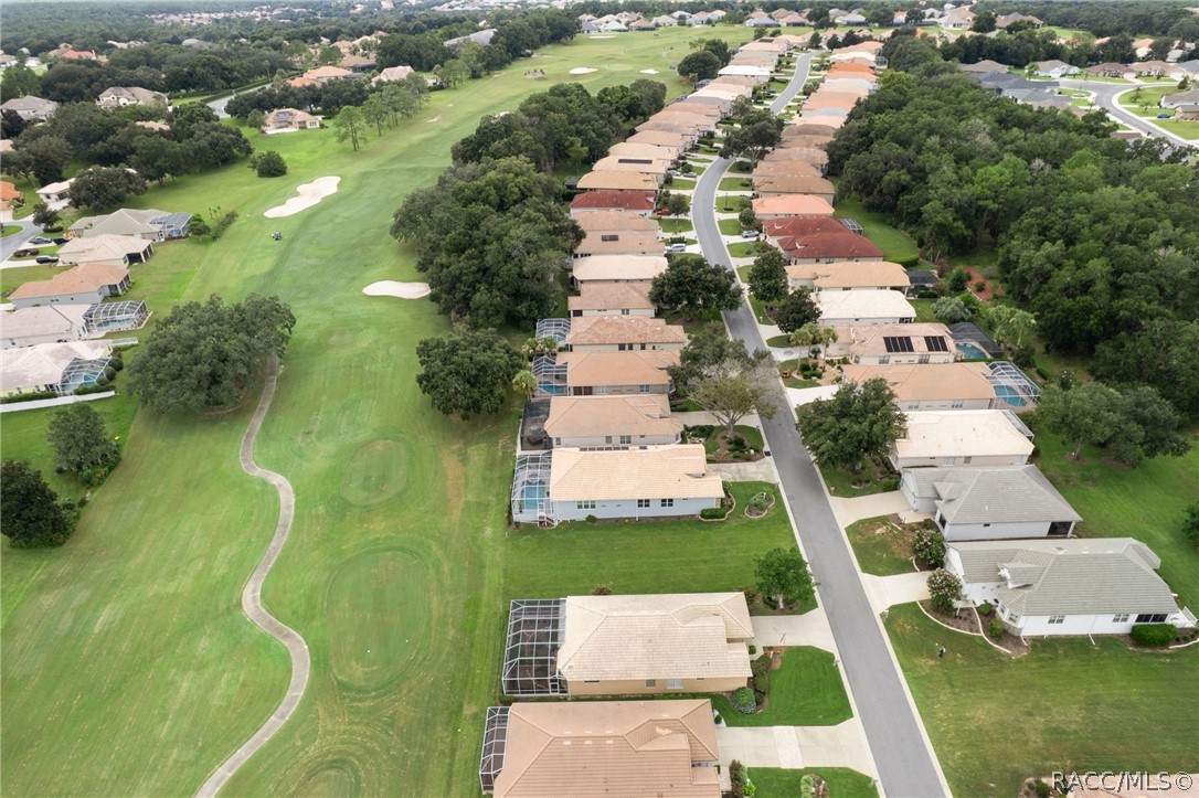 254 West Doerr Path Hernando, FL 34442 - Photo 13 of 54 Aerial view of lot and Skyview golf course.