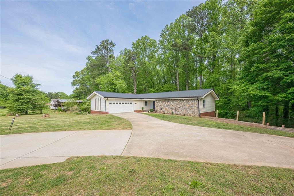 a view of outdoor space and yard
