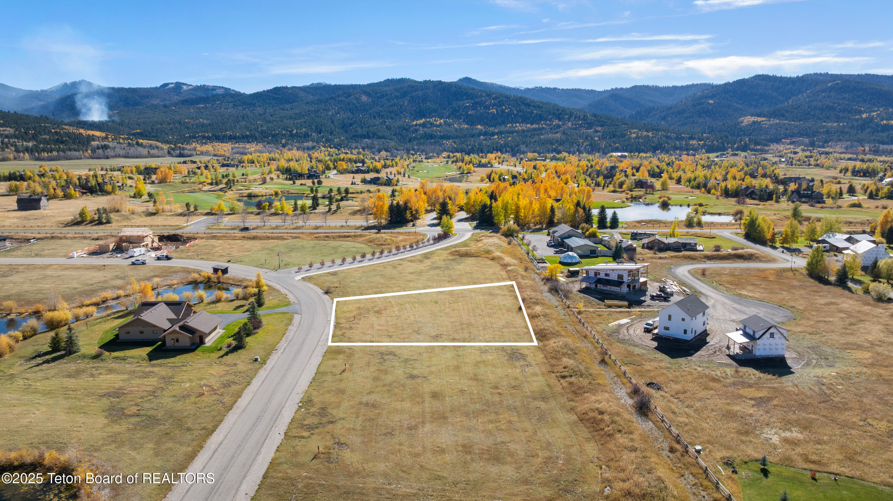 9551 Timberline Loop Victor, ID 83455 - Photo 1 of 10 1 Aerial South