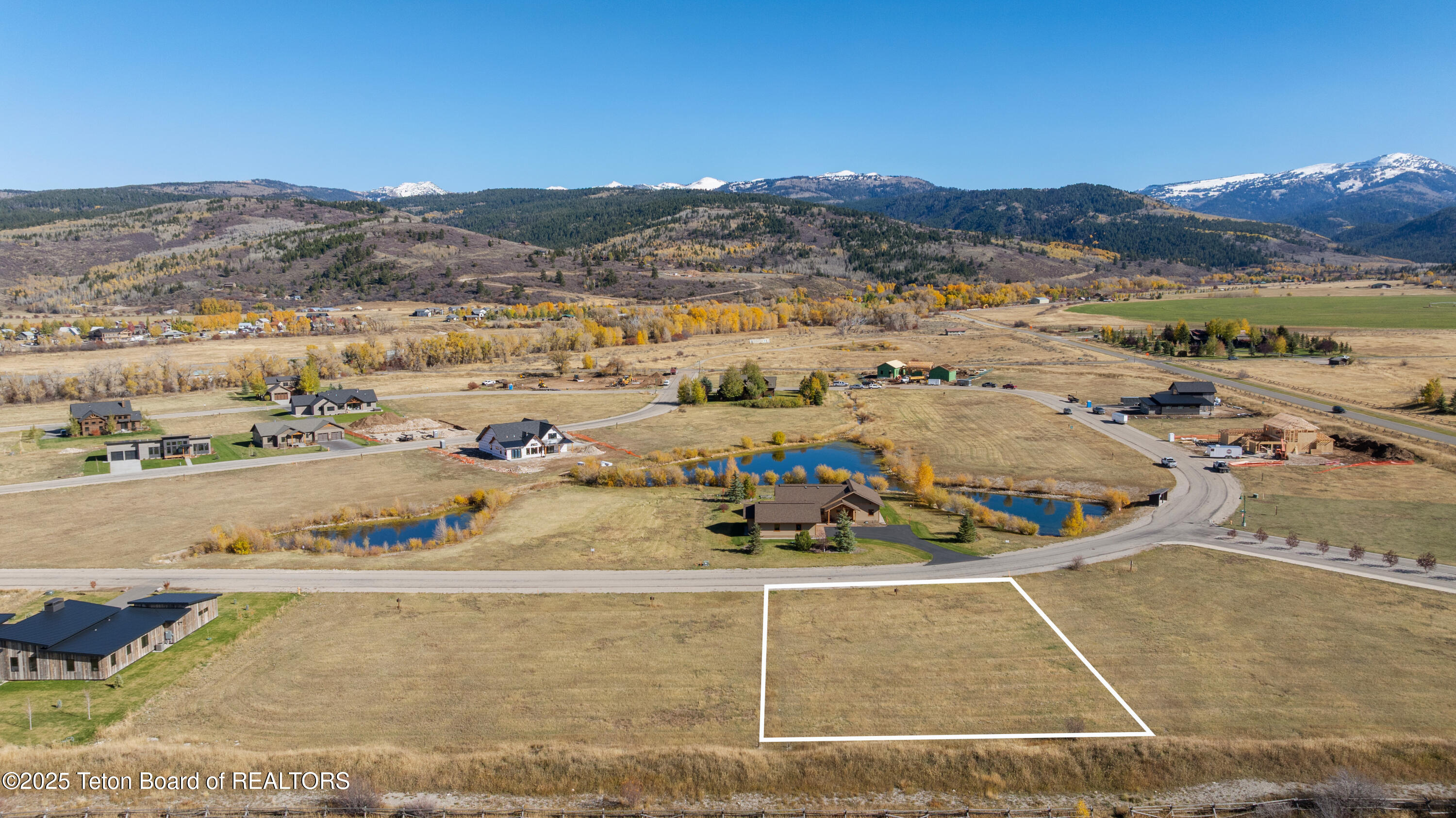 9551 Timberline Loop Victor, ID 83455 - Photo 3 of 10 3 Aerial East View