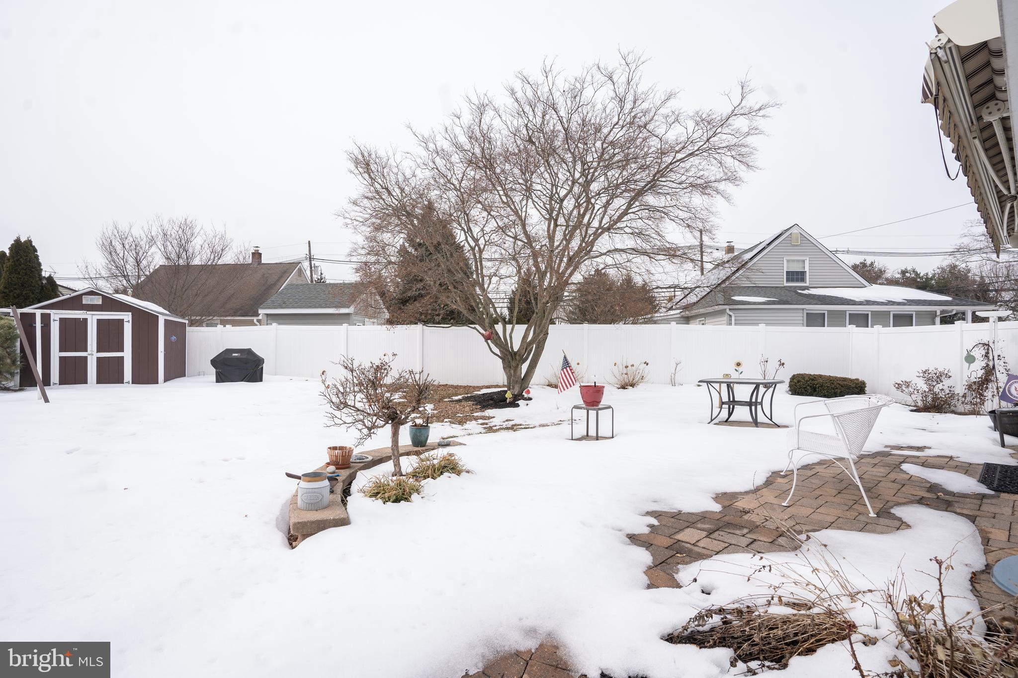 3 Fennimore Road Hamilton, NJ 08690 - Photo 49 of 52 a view of a terrace with chairs and a fire pit
