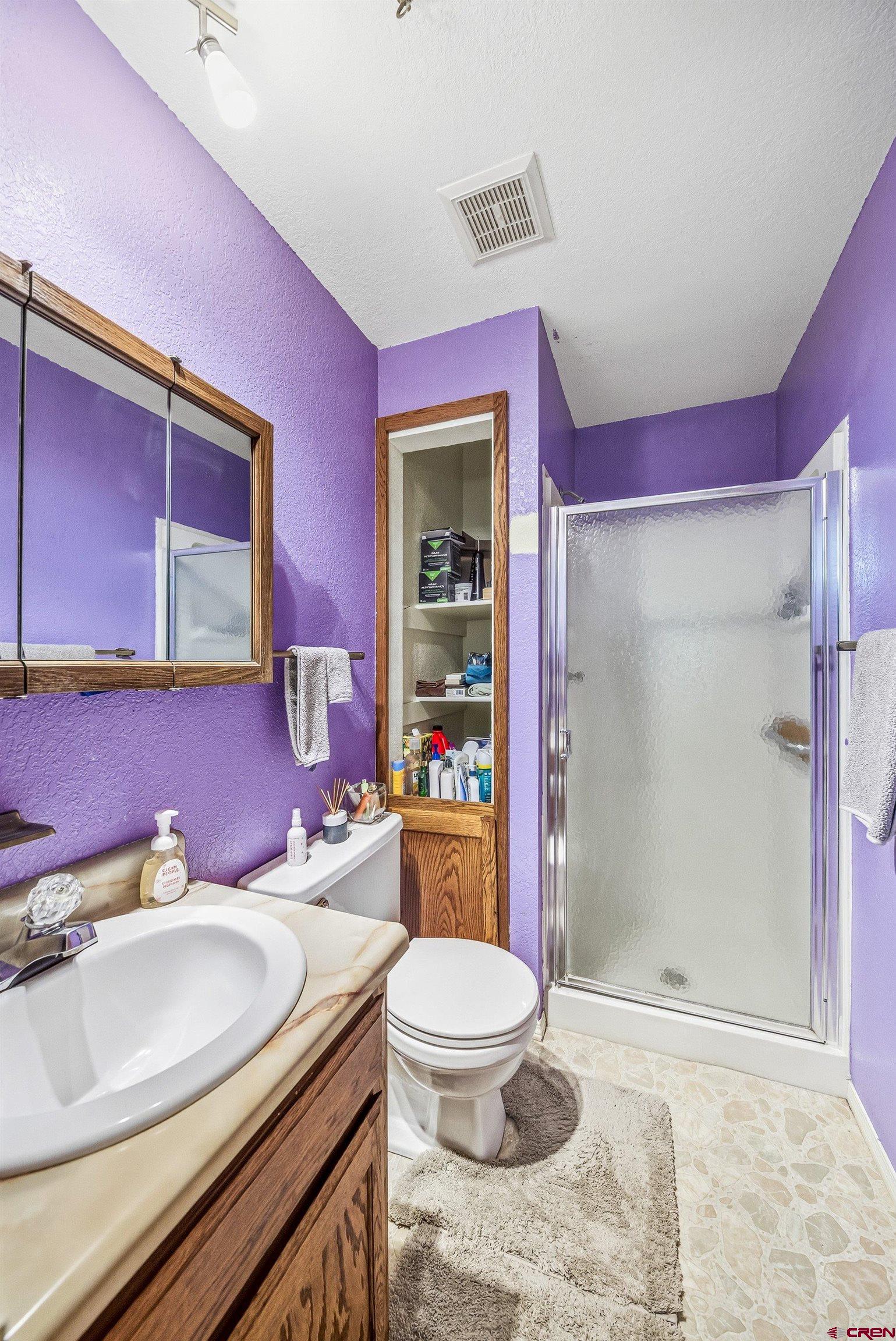 155 East 7th Street Delta, CO 81416 - Photo 14 of 19 a bathroom with a sink a toilet and shower