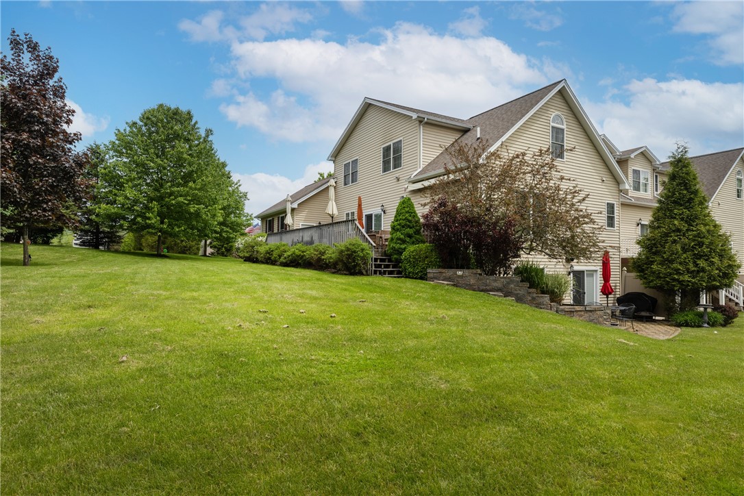 View from side/back yard