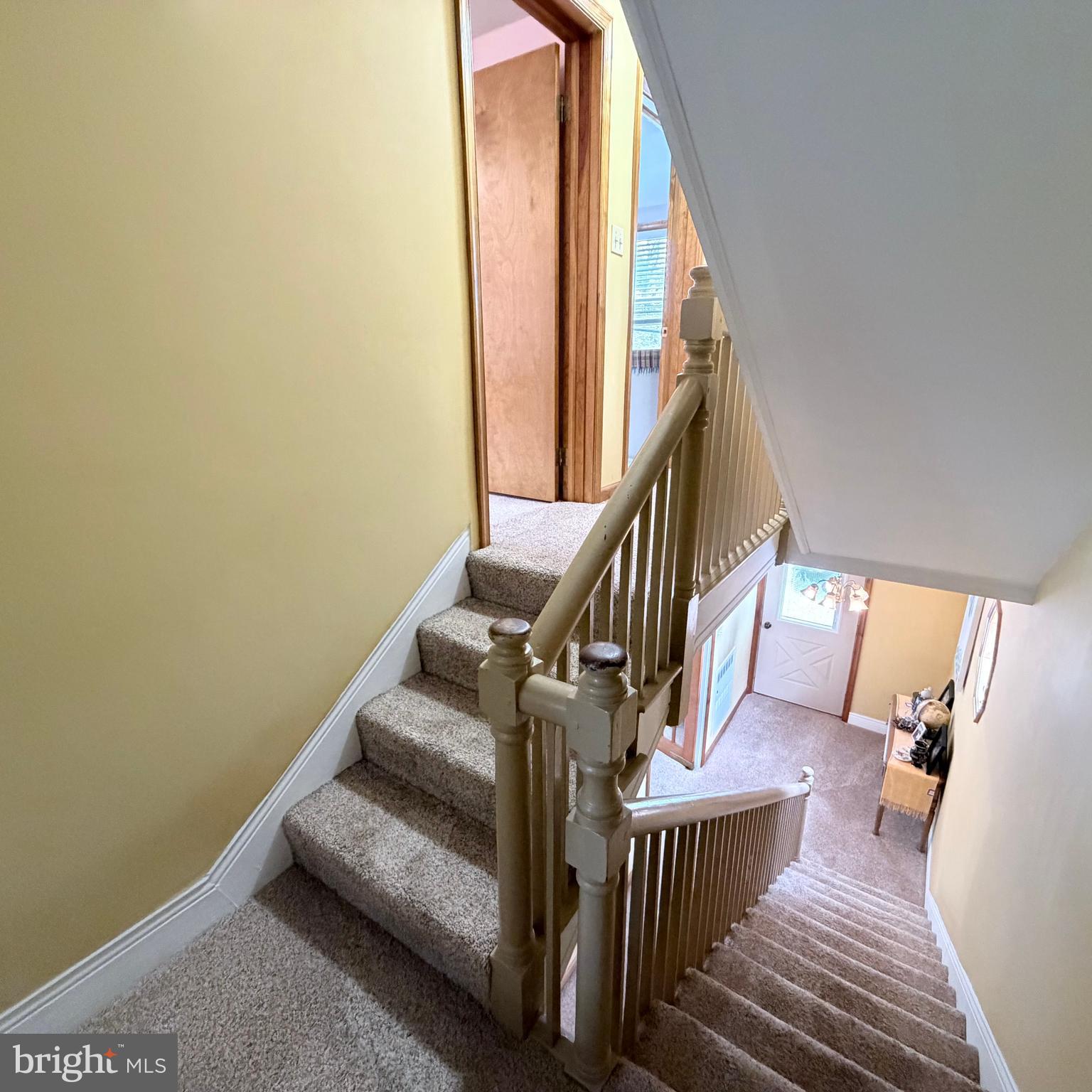12997 Main Street Fort Loudon, PA 17224 - Photo 24 of 48 a view of entryway with wooden floor and stairs