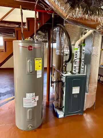 a view of a refrigerator with wooden floor