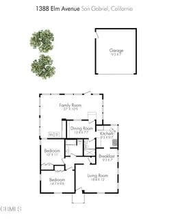$829,000 | 1388 Elm Avenue, San Gabriel, CA 91775