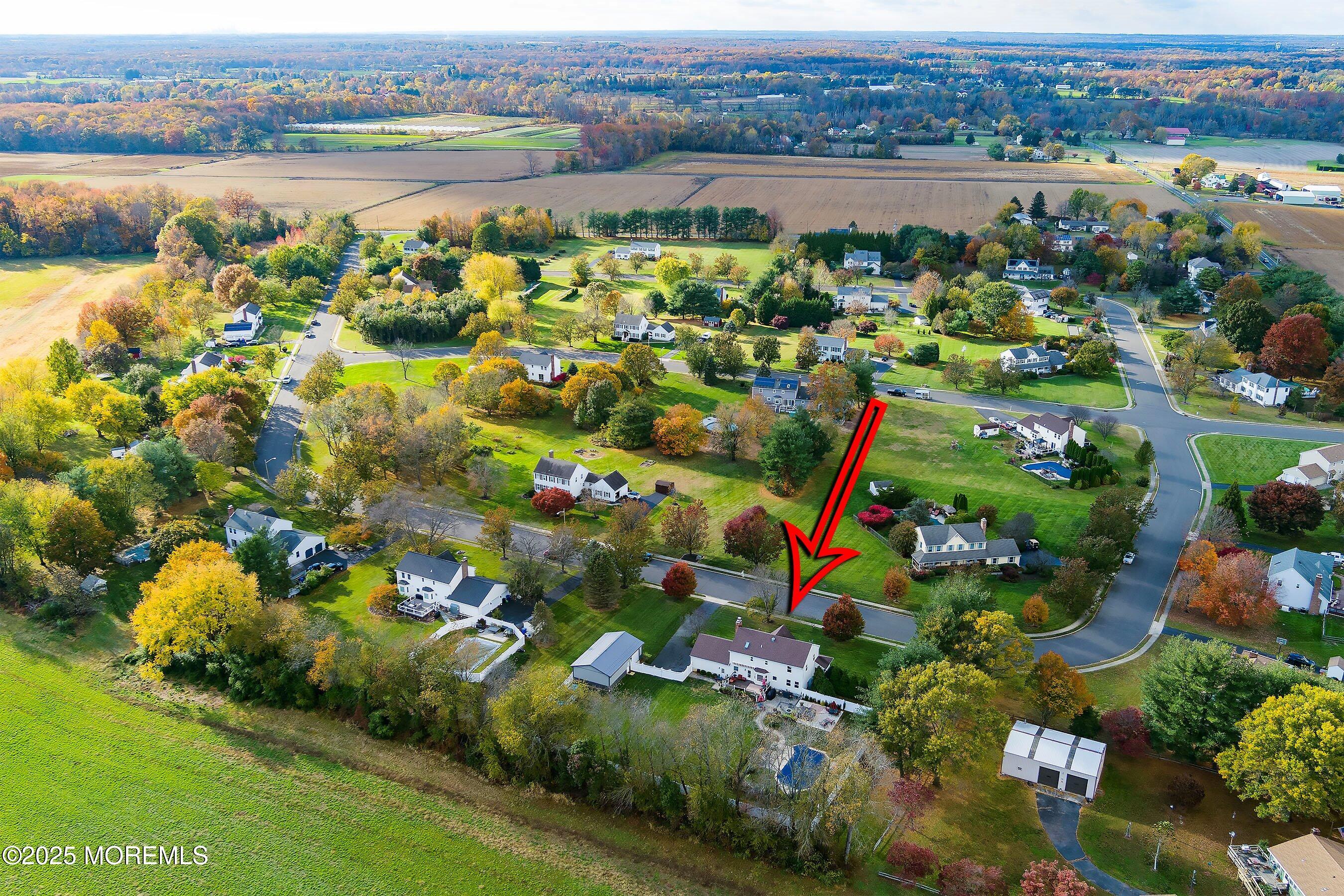 8 Craig Drive Columbus, NJ 08022 - Photo 44 of 44 49-Rear Right 1 with Arrow