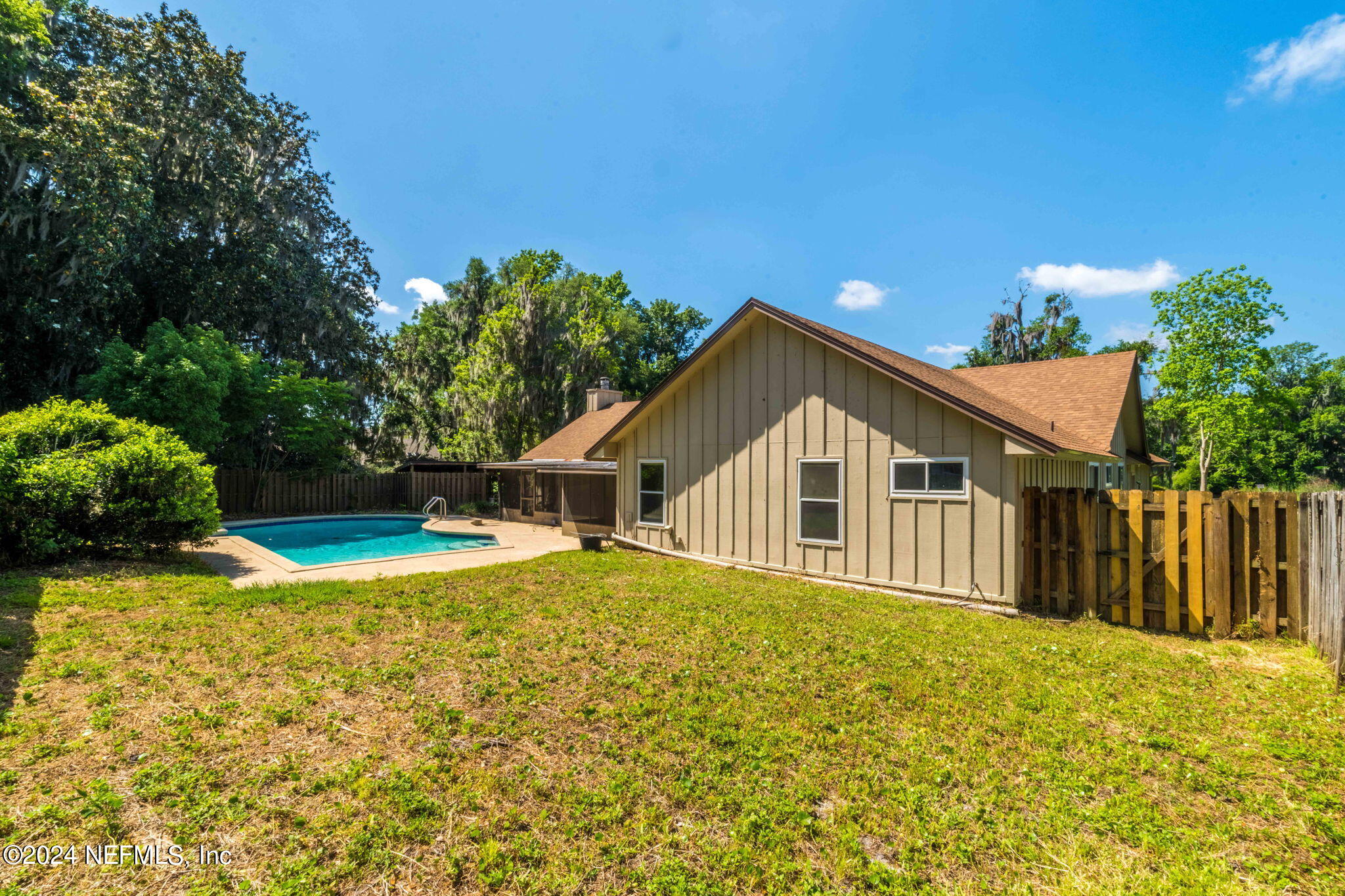 3591 Lawrence Road Orange Park, FL 32073 - Photo 54 of 58 Large fenced yard