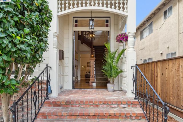 a front view of a house with street