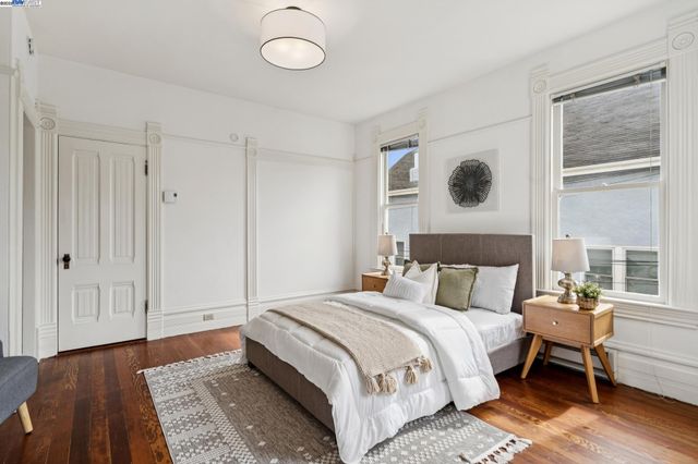 a car parked in front of a house