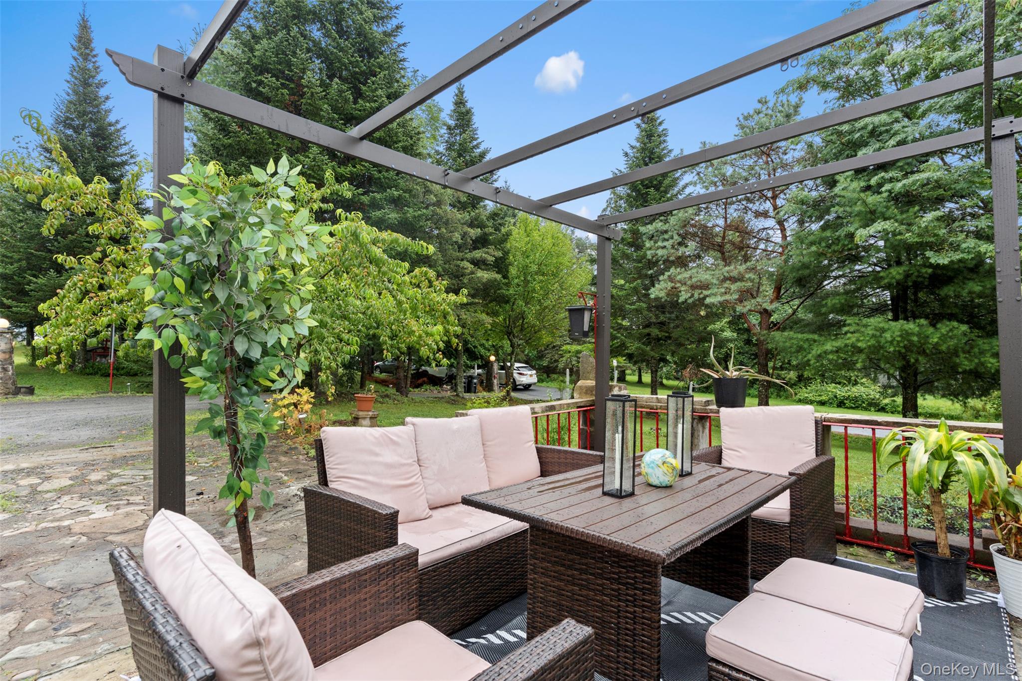 568 Old Liberty Road Monticello, NY 12701 - Photo 21 of 31 Stone patio in the back