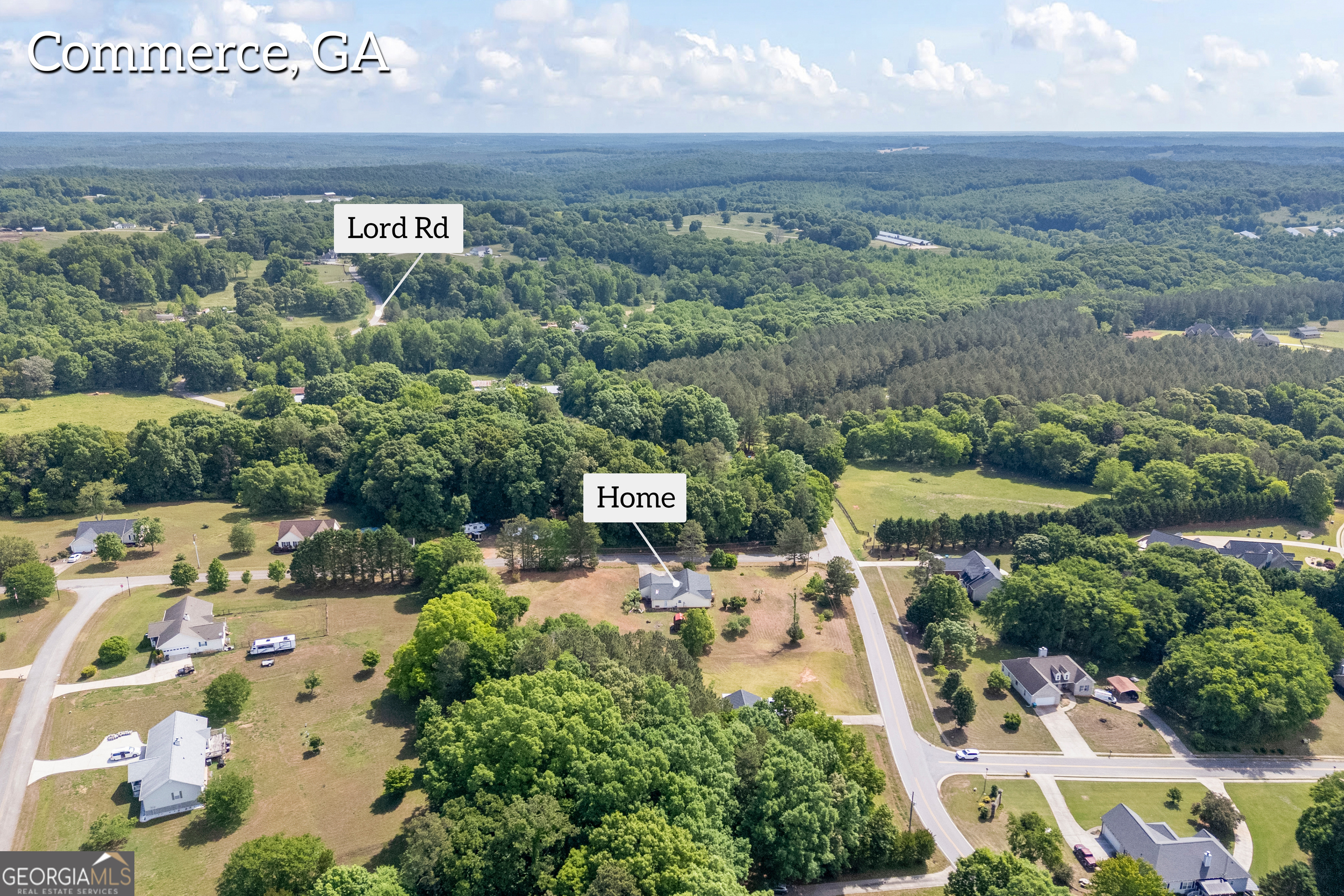 574 Mt Bethel Road Commerce, GA 30530 - Photo 62 of 64 an aerial view of multiple house