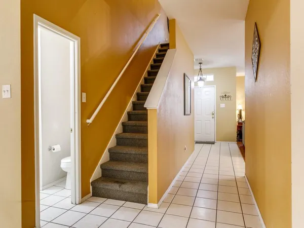 a view of an entryway