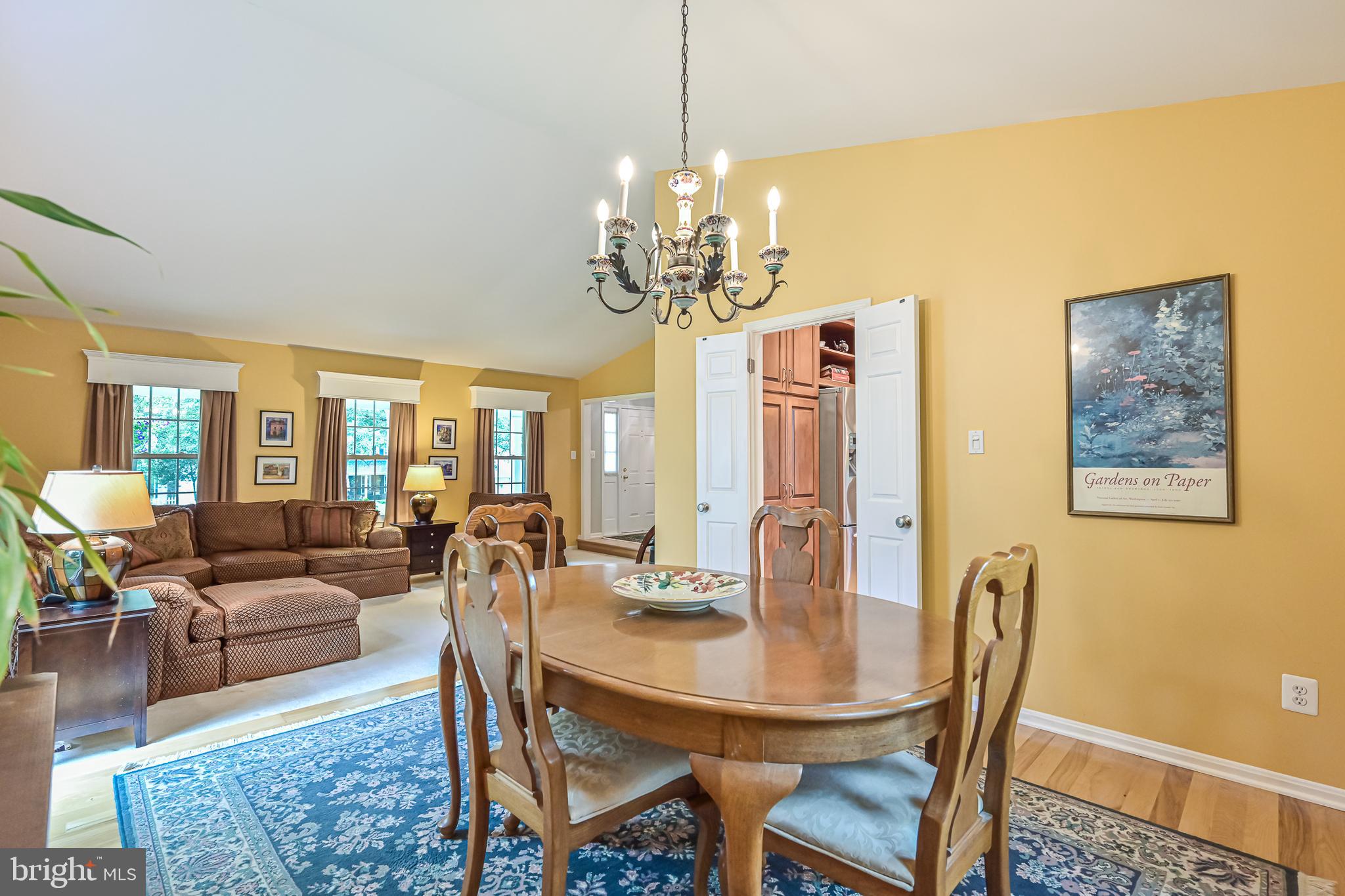 9010 Parliament Drive Burke, VA 22015 - Photo 10 of 40 French doors lead to kitchen