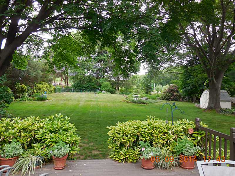 31 Baldwin Road Warwick, RI 02886 - Photo 6 of 25 Yard/Garden. View of rear yard from the deck.