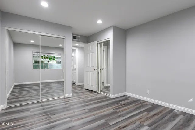 wooden floor in an empty room