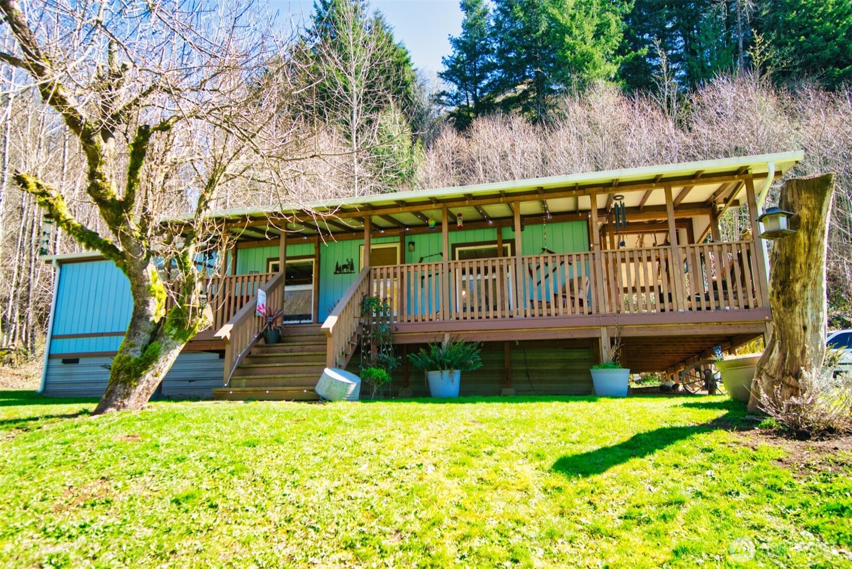 404 Meade Hill Road Glenoma, WA 98336 - Photo 33 of 40 a view of house with a yard