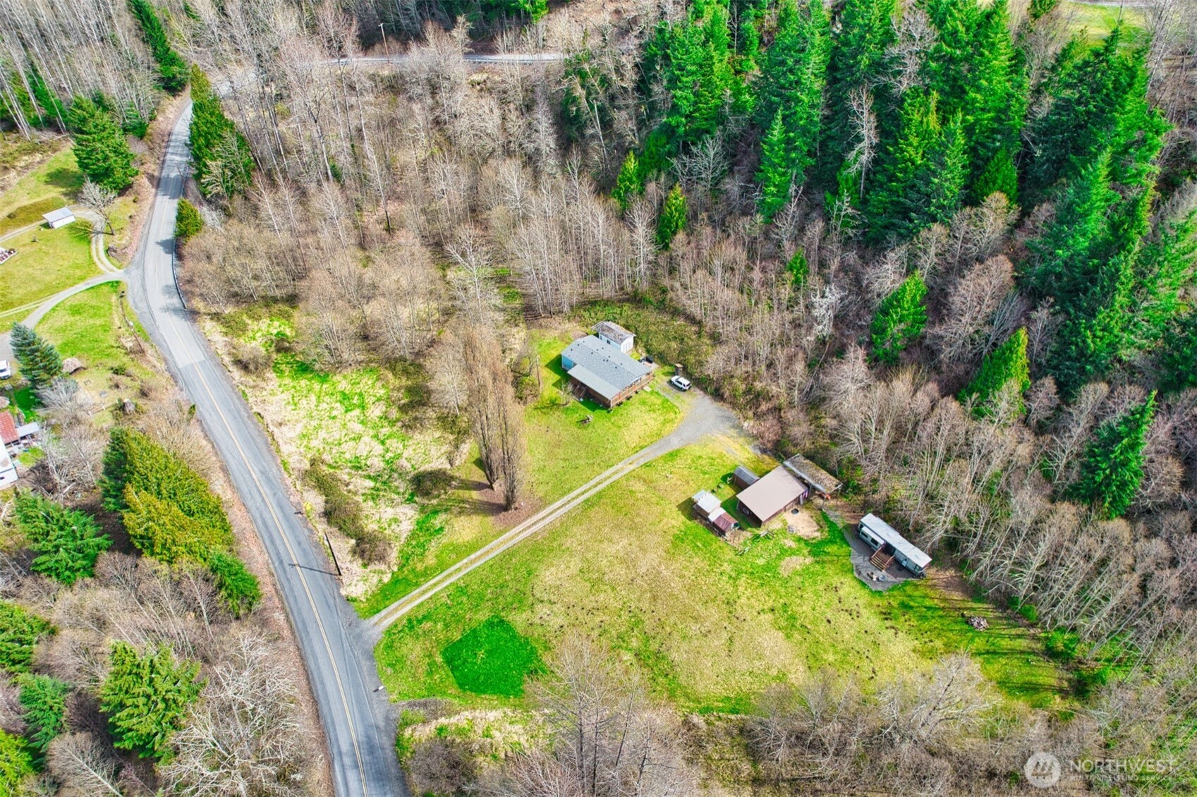 404 Meade Hill Road Glenoma, WA 98336 - Photo 6 of 40 a garden view