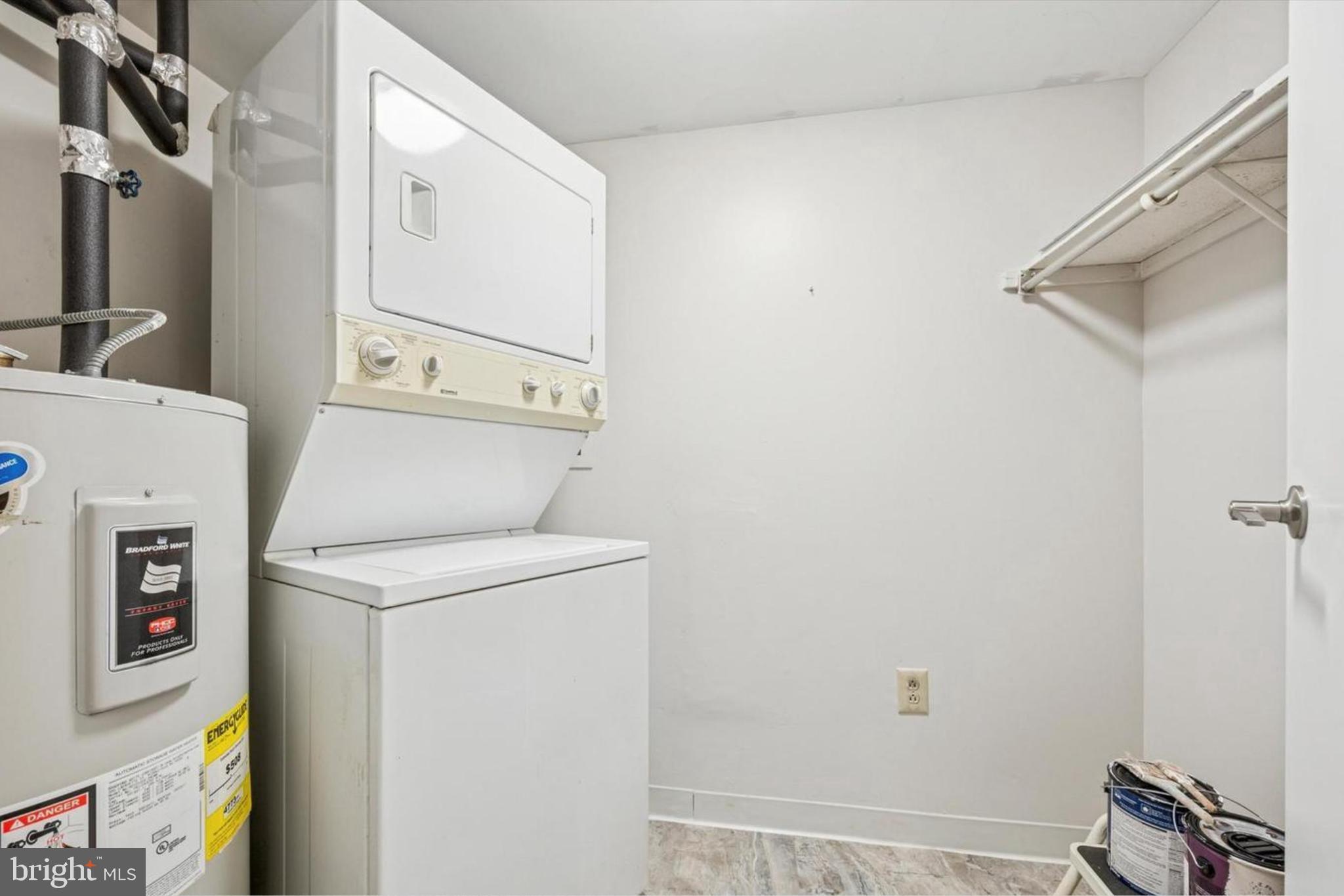 800 Avondale Road, Unit 7B Wallingford, PA 19086 - Photo 18 of 24 a utility room with dryer and washer