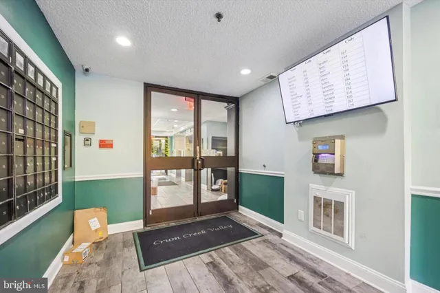 a workspace with furniture and window