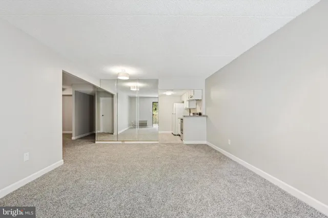 a view of empty room