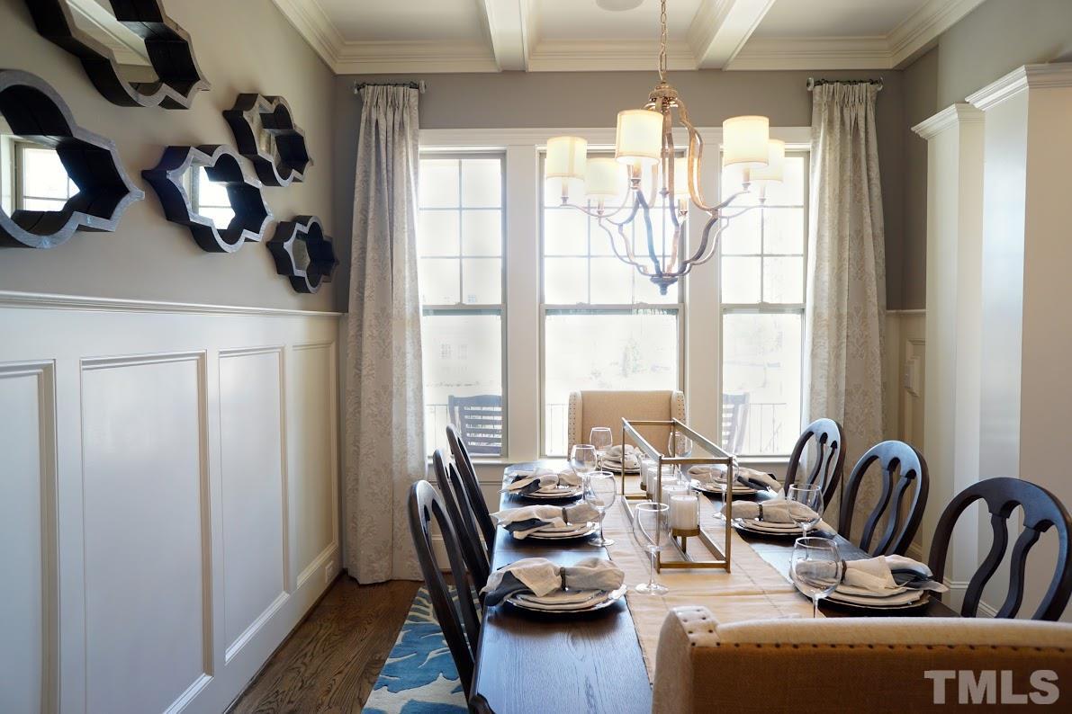 7601 Stonehenge Farm Lane Raleigh, NC 27613 - Photo 10 of 27 Includes Coffer Ceiling and Wainscoting