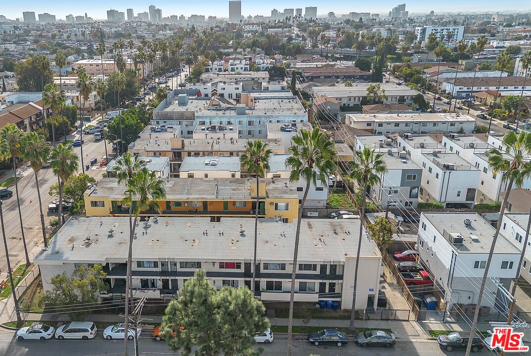 4956 Romaine Street Los Angeles, CA 90029 - Photo 4 of 25 an aerial view of a city