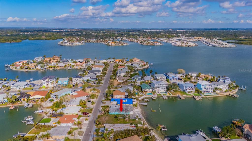 409 161st Avenue Redington Beach, FL 33708 - Photo 11 of 18 a view of a city and ocean view