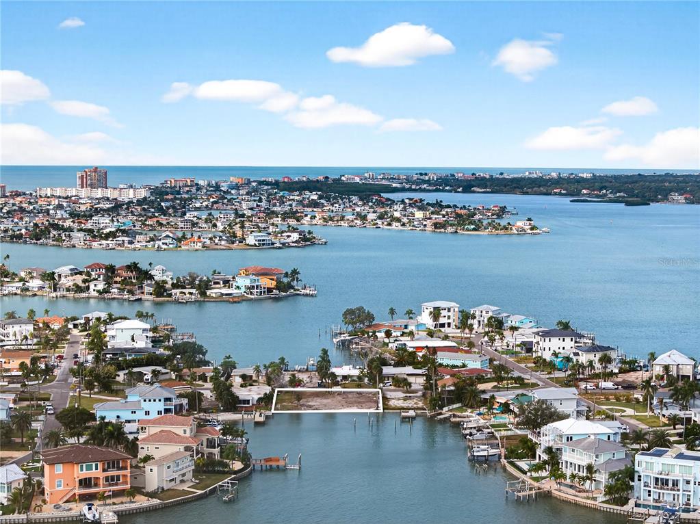 409 161st Avenue Redington Beach, FL 33708 - Photo 18 of 18 an aerial view of a ocean view