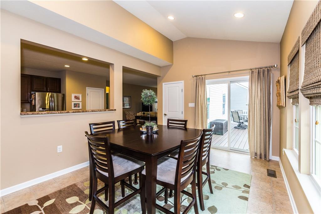 136 Buckingham Drive Pittsburgh, PA 15237 - Photo 11 of 25 Easy access to the Deck for Outdoor Dining