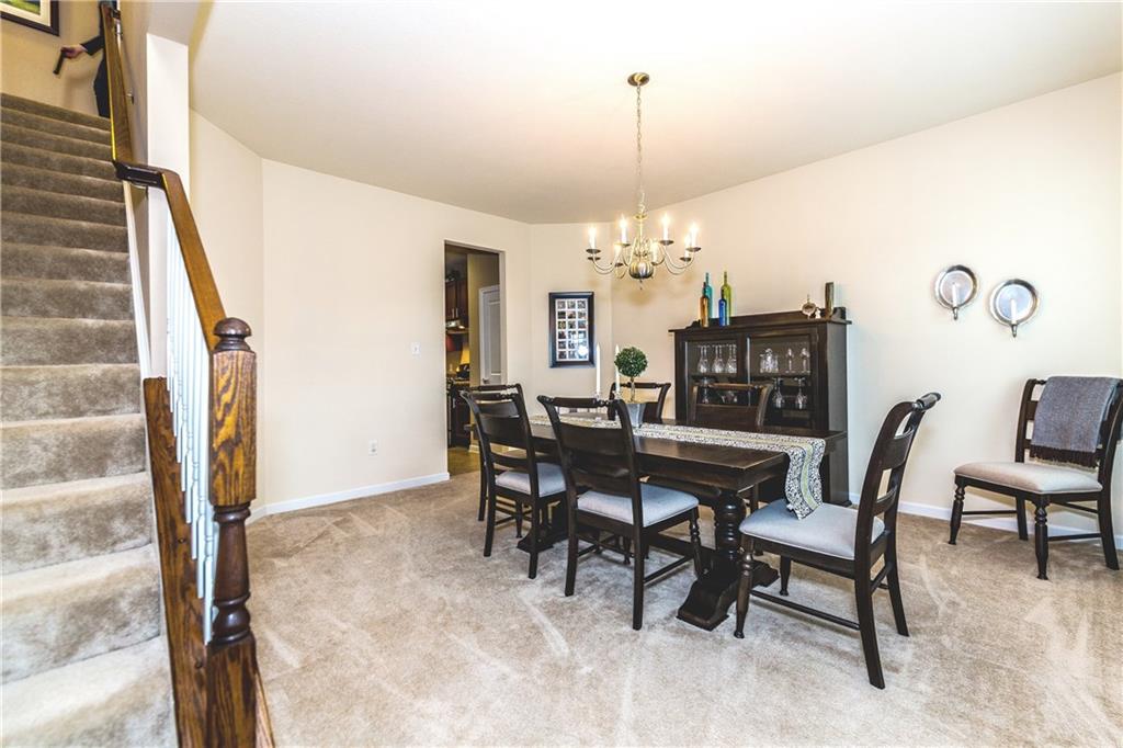 136 Buckingham Drive Pittsburgh, PA 15237 - Photo 3 of 25 A Large Dining Rm off the Entry boasts plenty of space to host Holiday Meals with Family and Friends