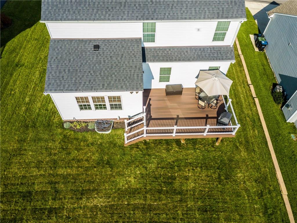 136 Buckingham Drive Pittsburgh, PA 15237 - Photo 24 of 25 Enjoy Warm Evening Dining or Entertaining on your Deck. Installed apprx. 2013.