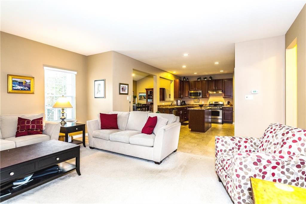 136 Buckingham Drive Pittsburgh, PA 15237 - Photo 6 of 25 The Family Rm space is Open to the Kitchen and Morning Rm/Eat in Kitchen area