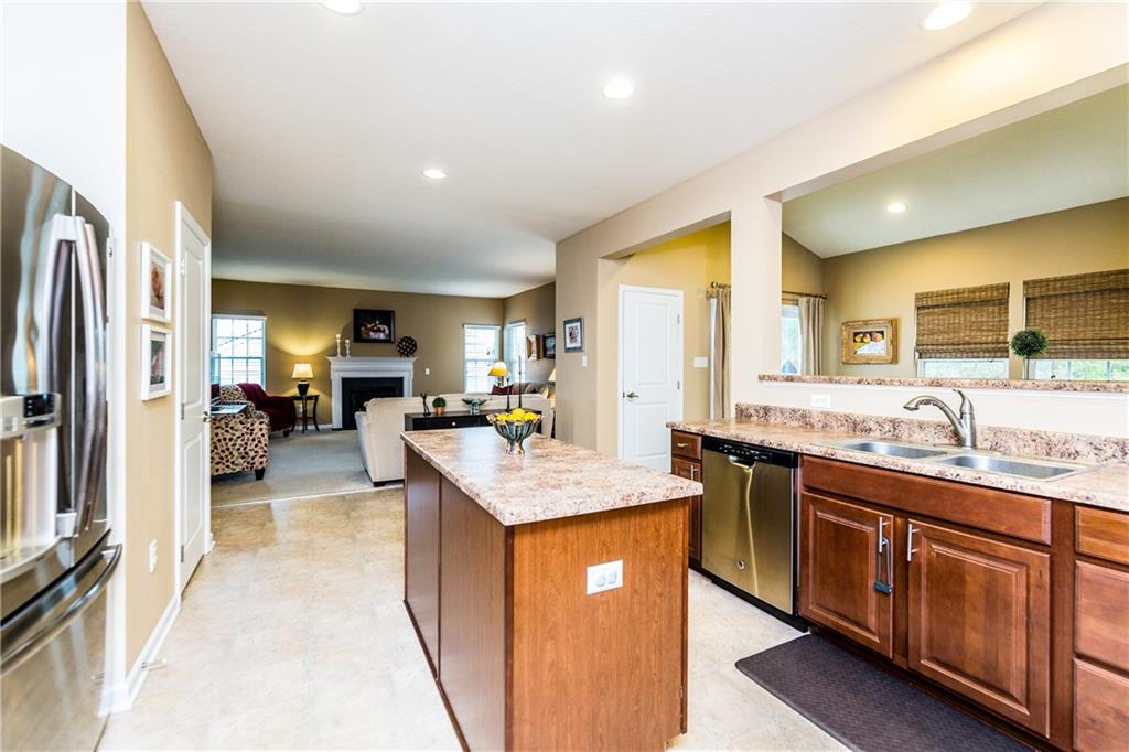 136 Buckingham Drive Pittsburgh, PA 15237 - Photo 8 of 25 The spacious Kitchen offers upgraded Cabinets, SS Appliances, and Dual Pantries