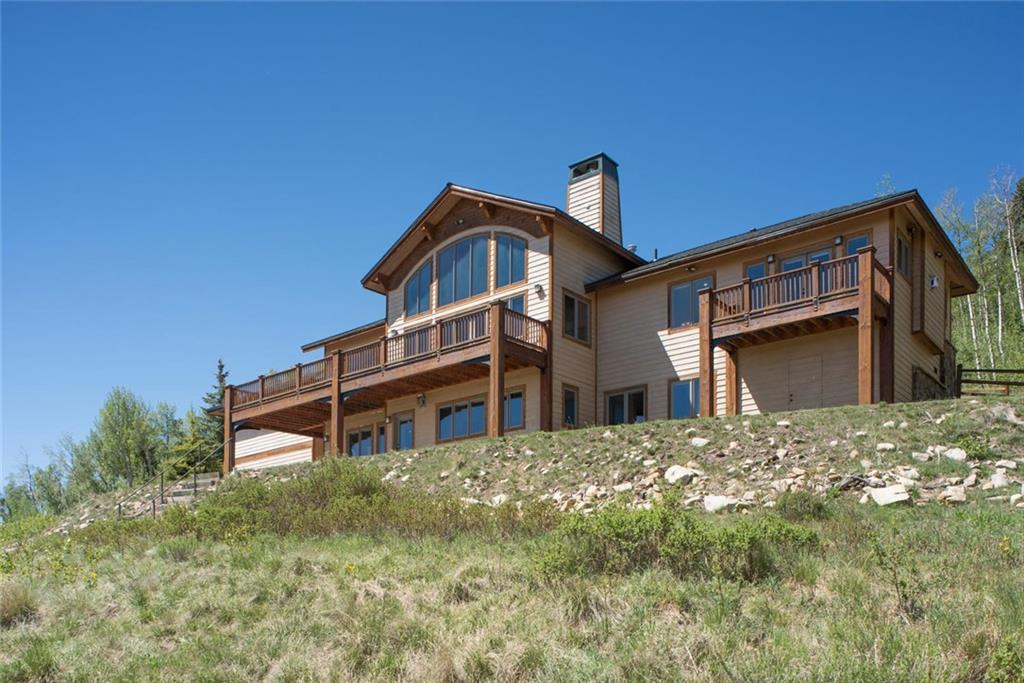 600 Breakneck Pass Road Fairplay, CO 80440 - Photo 22 of 25 a front view of a house with a yard