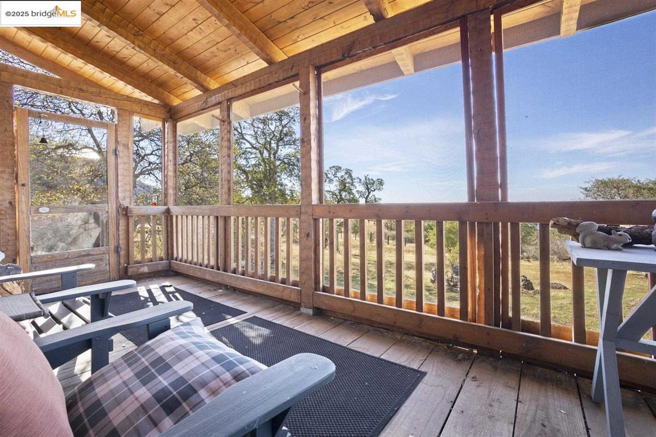 16101 Moccasin Ranch Road Coulterville, CA 95311 - Photo 4 of 60 a view of balcony with couch