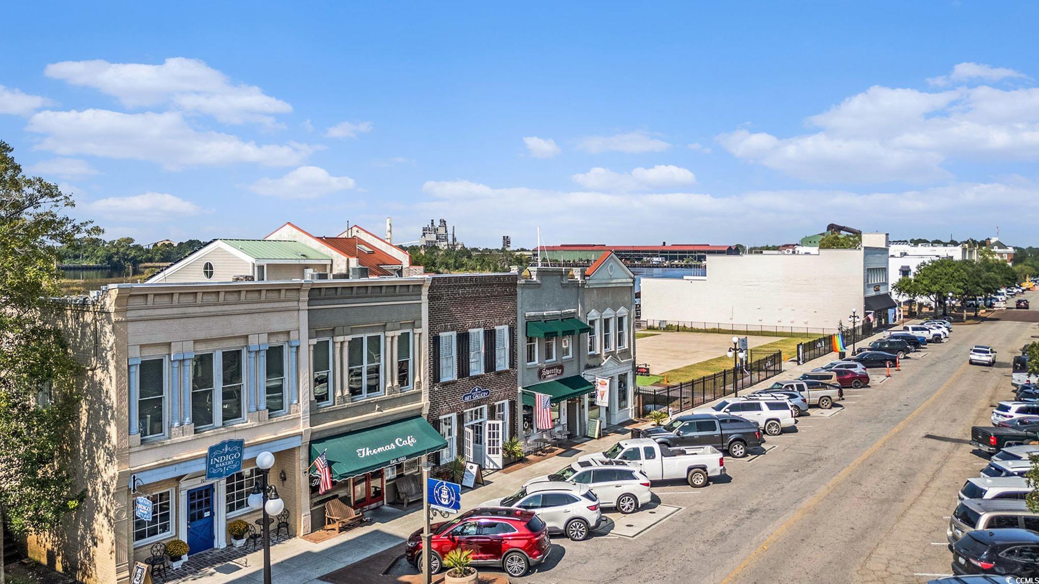 1013 St Martin Street Georgetown, SC 29440 - Photo 24 of 24 Drone / aerial view of a commercial area