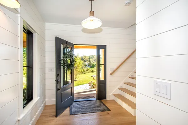 a view of an entryway