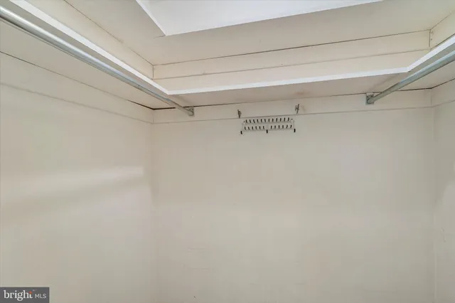 a view of a rack on the wall