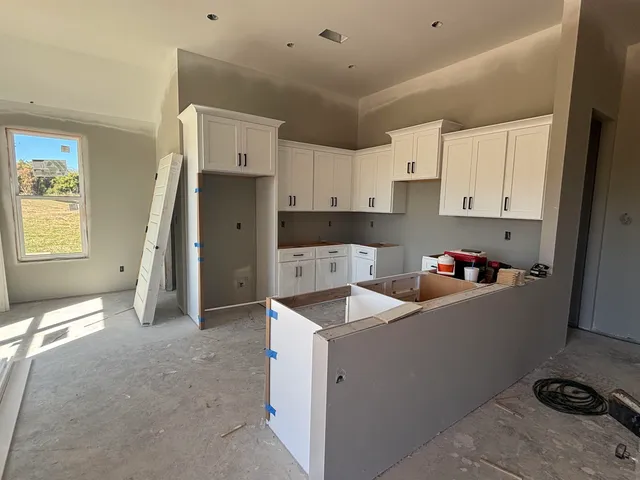 a room with storage and utility